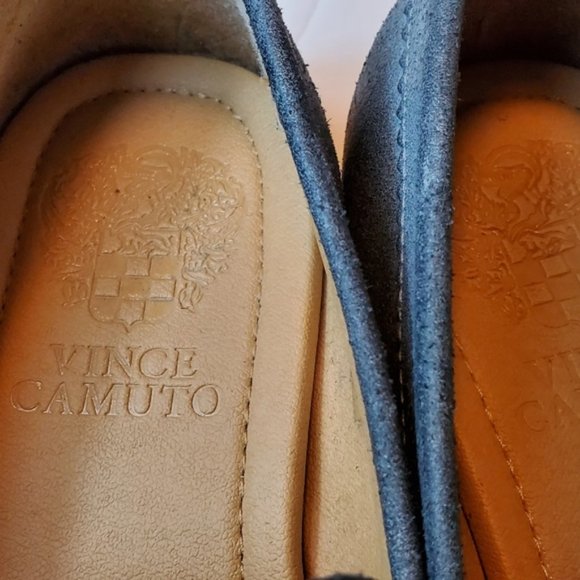 VINCE CAMUTO MAN LOAFERS SHOES US SZ 11 GRAY COLOR - Picture 8 of 10